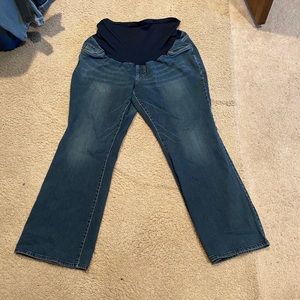 1X Tall Maternity Jeans